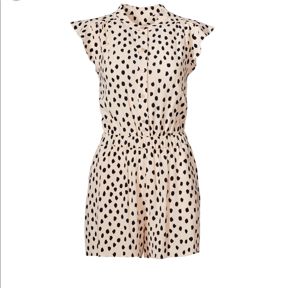 Kate Spade New York spotted romper sz 2 - Picture 2 of 8